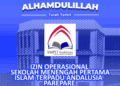 SMPIT Andalusia Parepare Resmi Kantongi Izin Operasional