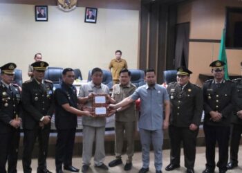 Diserahkan Wakil Wali Kota Parepare, DPRD Bakal Ranperda Perubahan APBD 2025