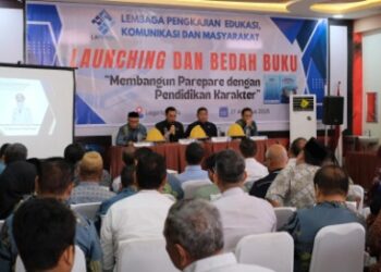 Wakil Wali Kota Parepare Dorong Pendidikan Karakter Lewat Launching Buku LAPEKOM