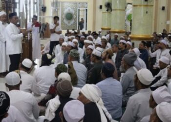 Zikir di Masjid Raya Rappang, Bupati Harap Doa dan Dukungan