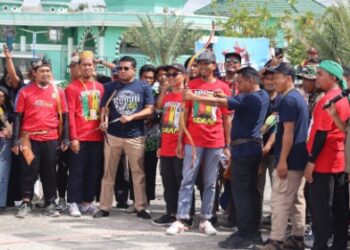 Dibuka Bupati, Ratusan Peserta Ikuti Turnamen Panahan Tradisional Bupati Cup 2025