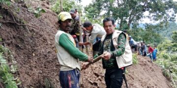 Tujuh Dusun di Sidrap Diterjang Longsor,  1.414 Warga Terjebak Tanpa Akses Jalan