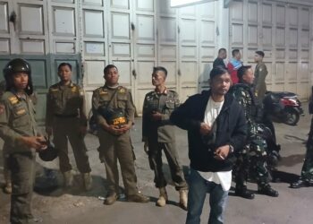 Respons Cepat Tawuran Antar Kelompok, Satpol PP Gelar Posko Pengamanan di Kecamatan Tallo