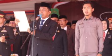 Bupati Sidrap Absensi Langsung Peserta Upacara Hari Kesaktian Pancasila