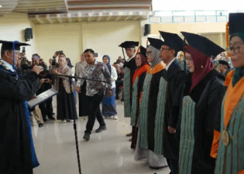 Enam Dosen Dikukuhkan Menjadi Profesor, Rektor IAIN Parepare Sampaikan Pesan Menyentuh