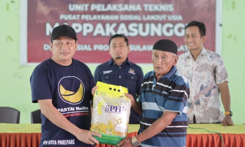 Momen HUT ke 14, NasDem Parepare Gelar Aksi Sosial, dari Panti Asuhan hingga Zumba Bersama Warga