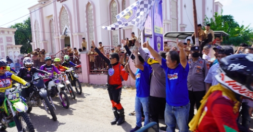 Bupati Sidrap Lepas Ribuan Rider Ajang One Day Trail Adventure