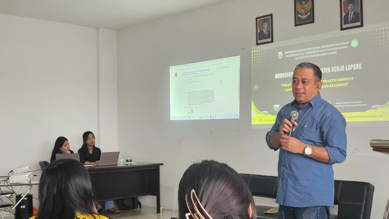 Workshop PKL di Fakultas Pertanian Unibos Bekali Mahasiswa Agribisnis dengan Keterampilan Penulisan Laporan Akademis