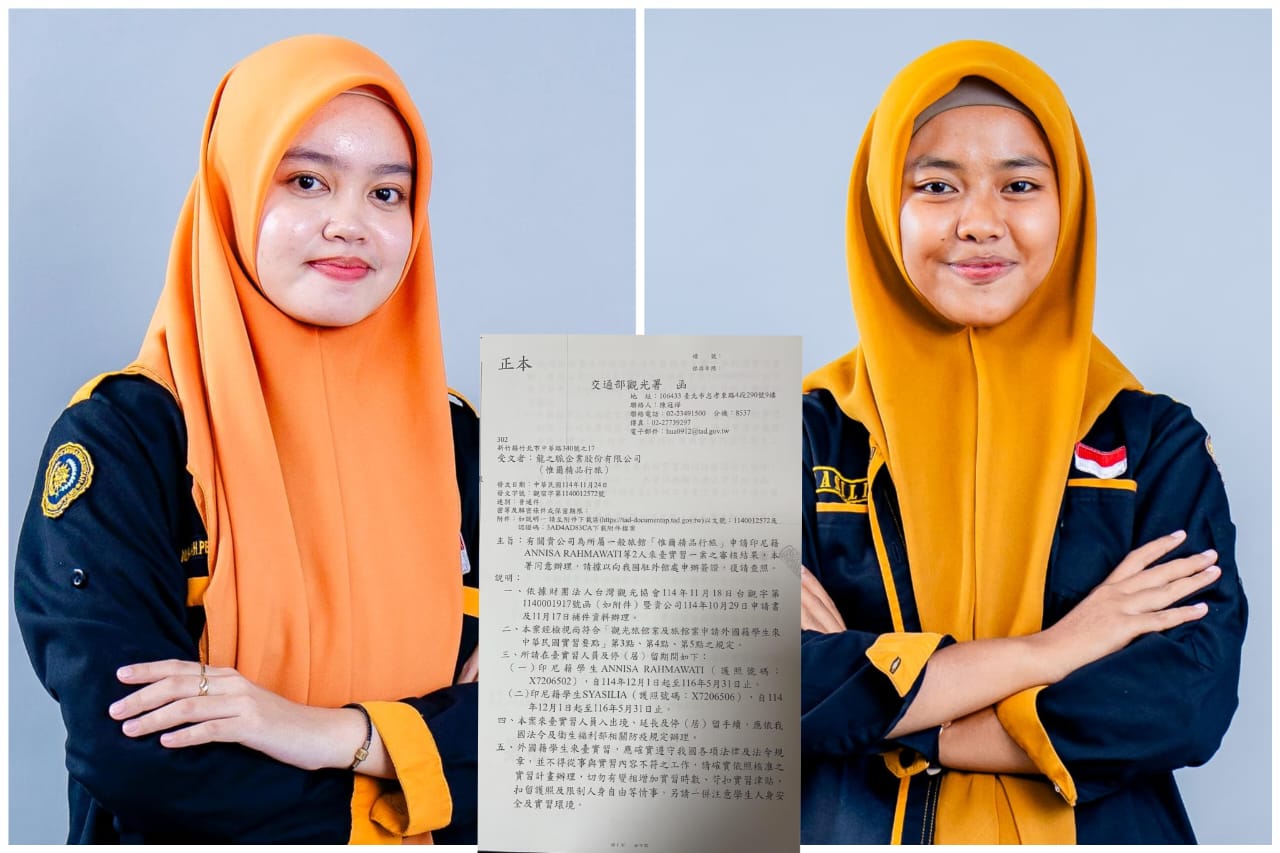 Kantongi Izin Kementerian Taiwan, Dua Mahasiswa UMS Rappang Siap Magang Internasional