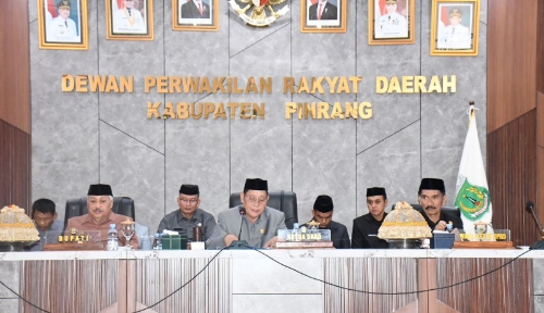 DPRD Pinrang Tetapkan APBD Perubahan TA. 2025