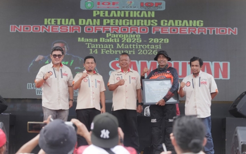 Pengurus IOF Parepare Resmi Dilantik, Tasming Hamid Dorong Peran Sosial dan Kebencanaan